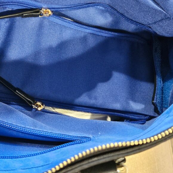 Minkeeblue Ella Tote NWT  Black Vegan Leather - discontinued hard to find design - Picture 9 of 16